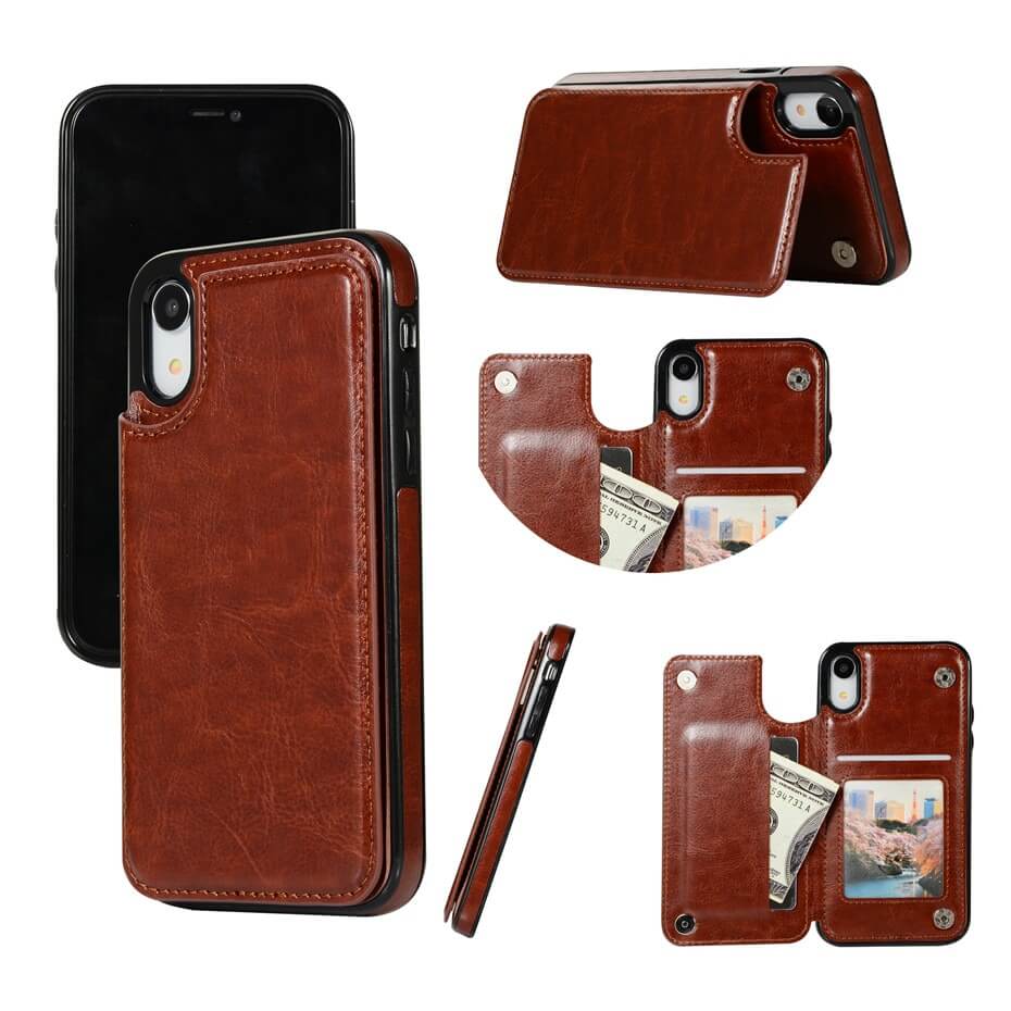 iPhone Leather Wallet Case