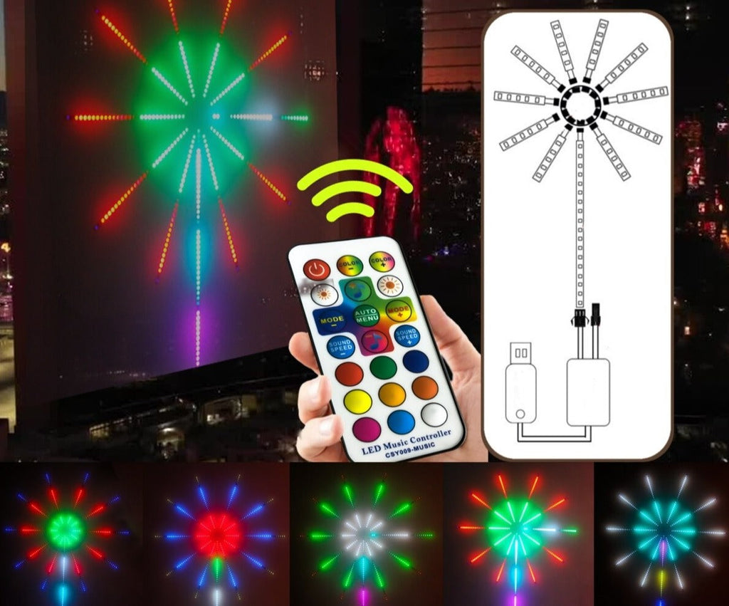 Fireworks LED Light