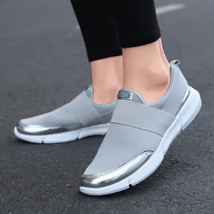 Pustende slip-on-sko for damer