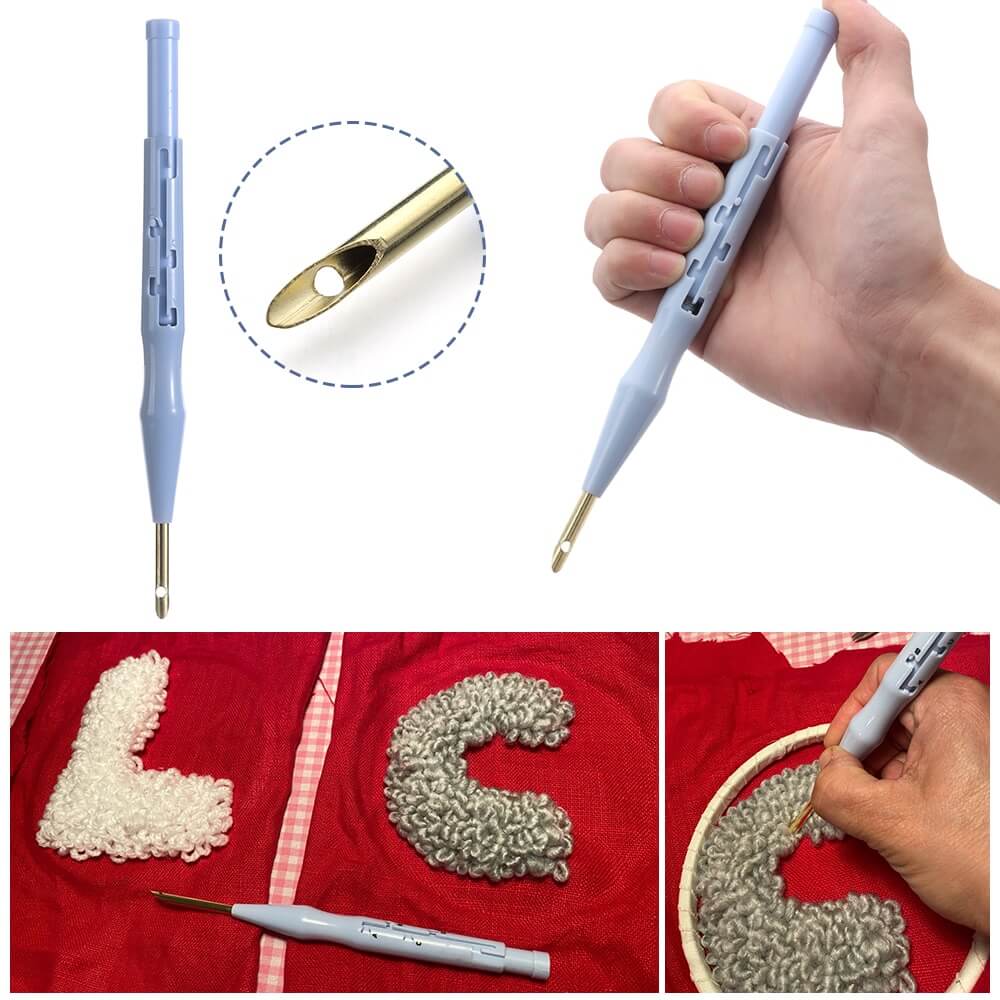 Broderi med punch needle