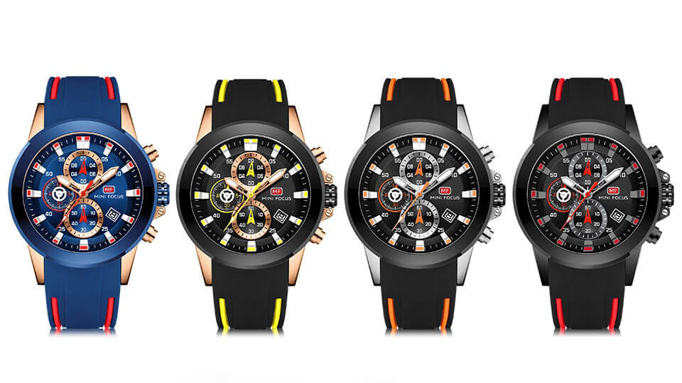 Sports Chronograph Watch