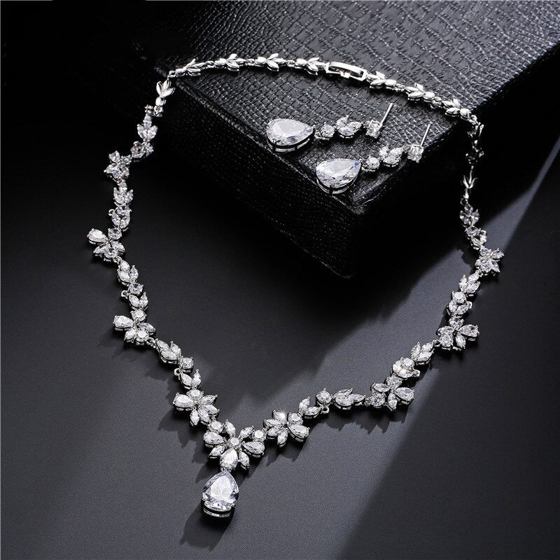 Women's Crystal Jewelry Set