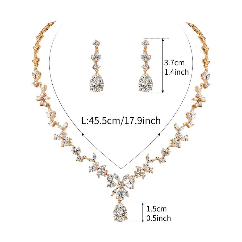 Women's Crystal Jewelry Set