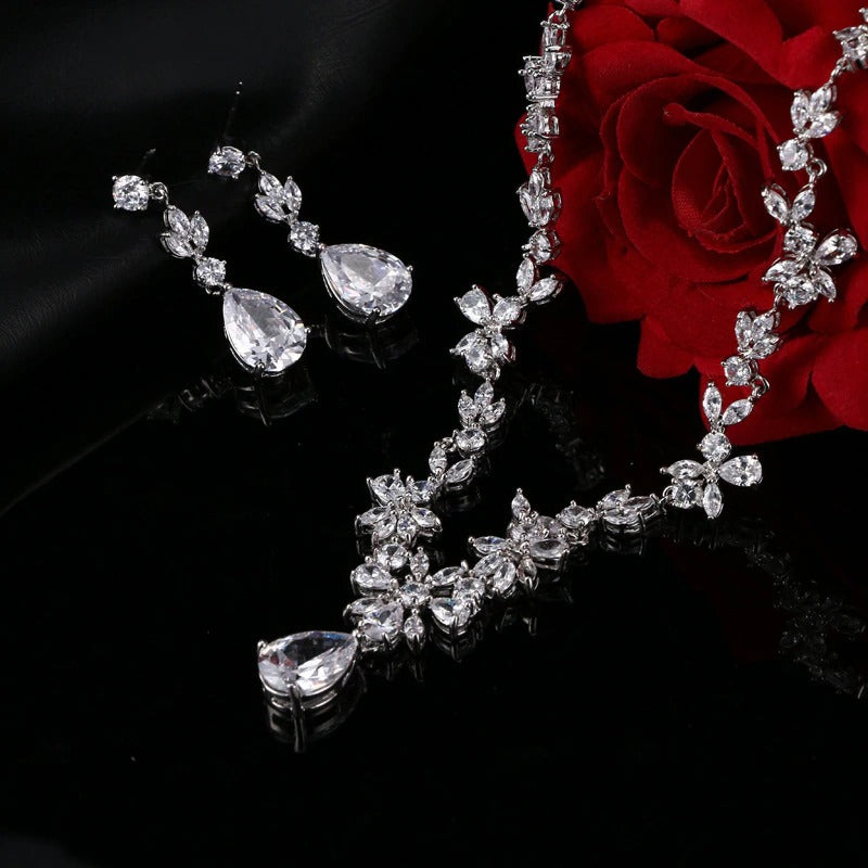 Women's Crystal Jewelry Set