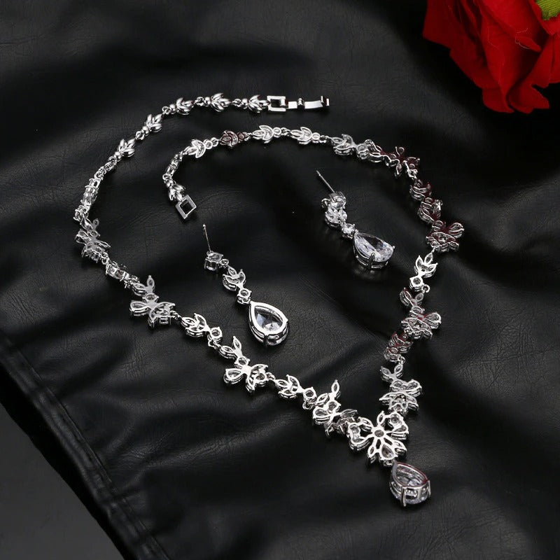 Women's Crystal Jewelry Set