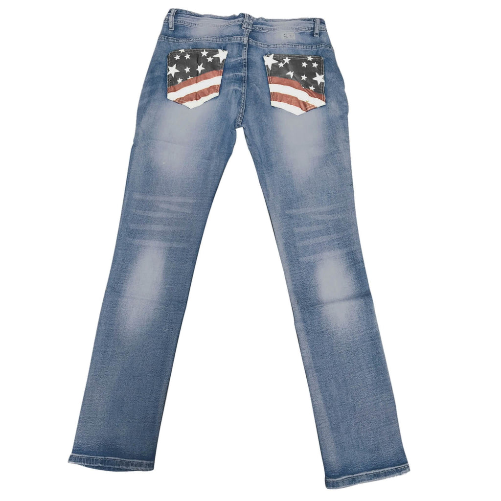 Denim Boot Cut Jeans