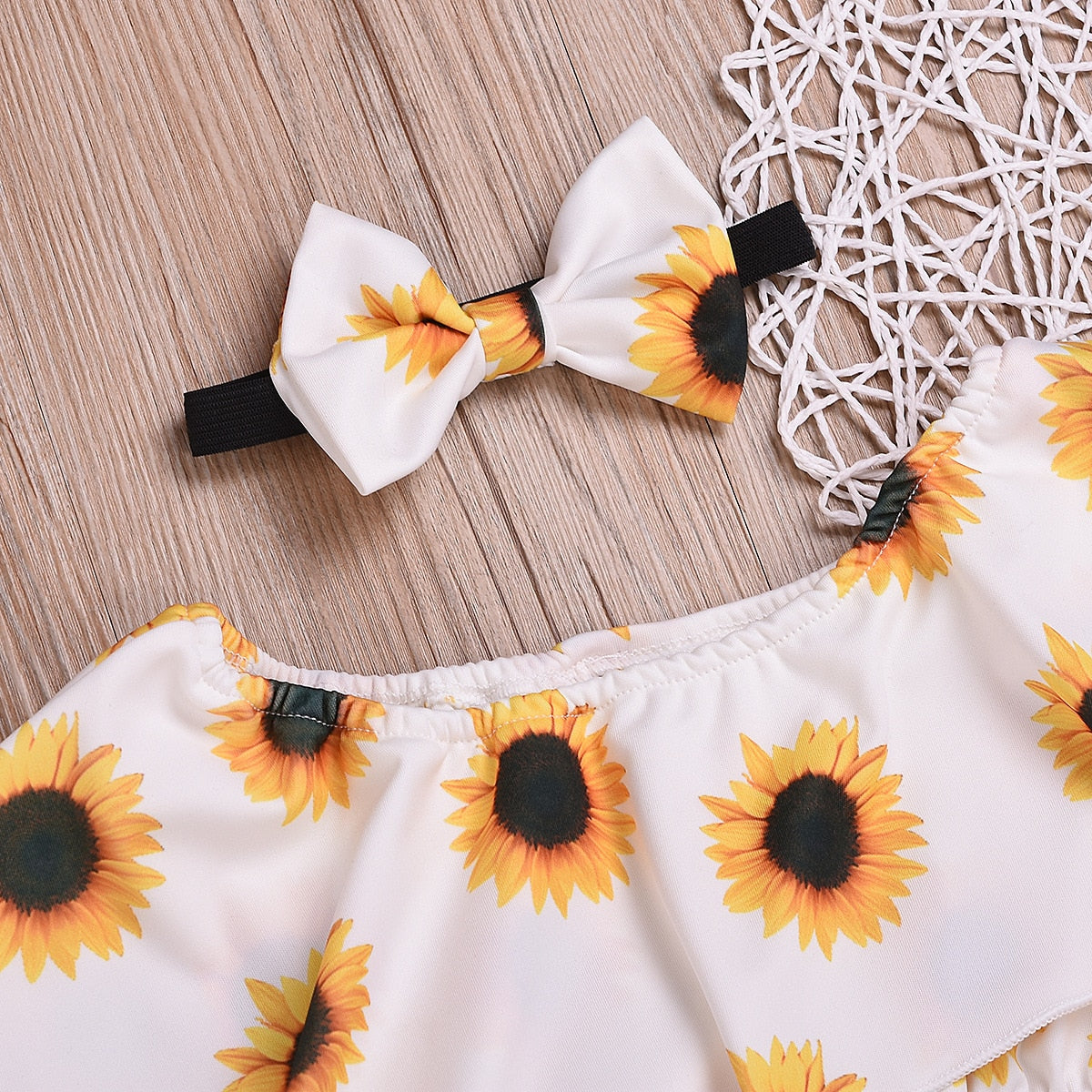 Sunflower outfit for kids
