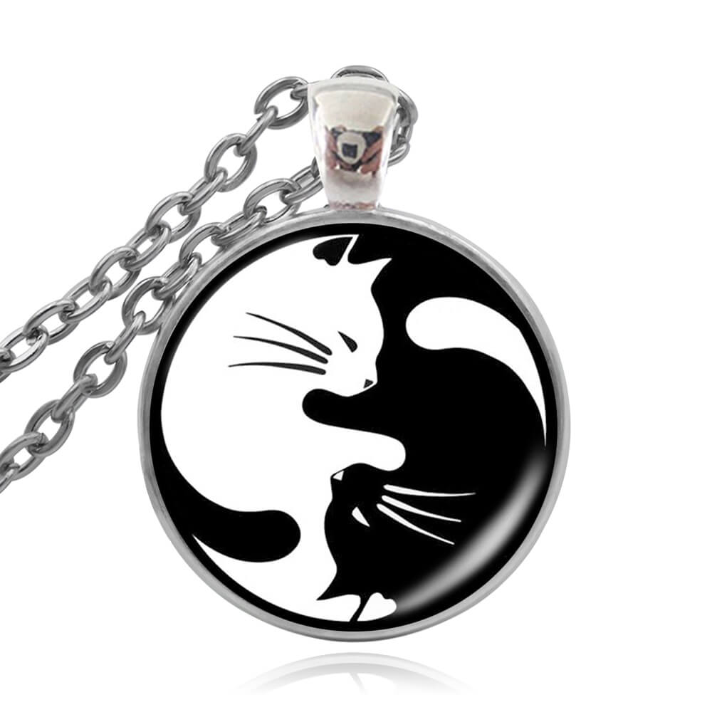 Cat Yingyang Necklace