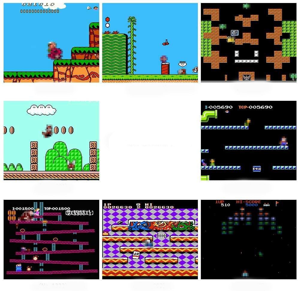 Classic Retro Game Console