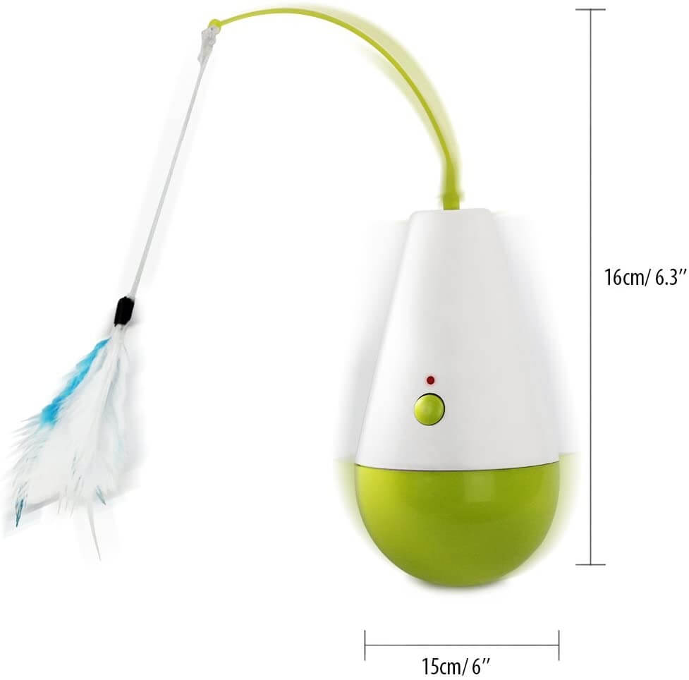 Electric Feather Rod Cat Toy