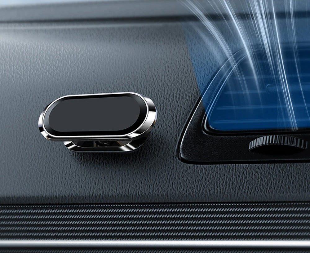Magnetic car phone mount