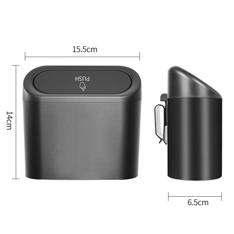 Garbage bin for the car