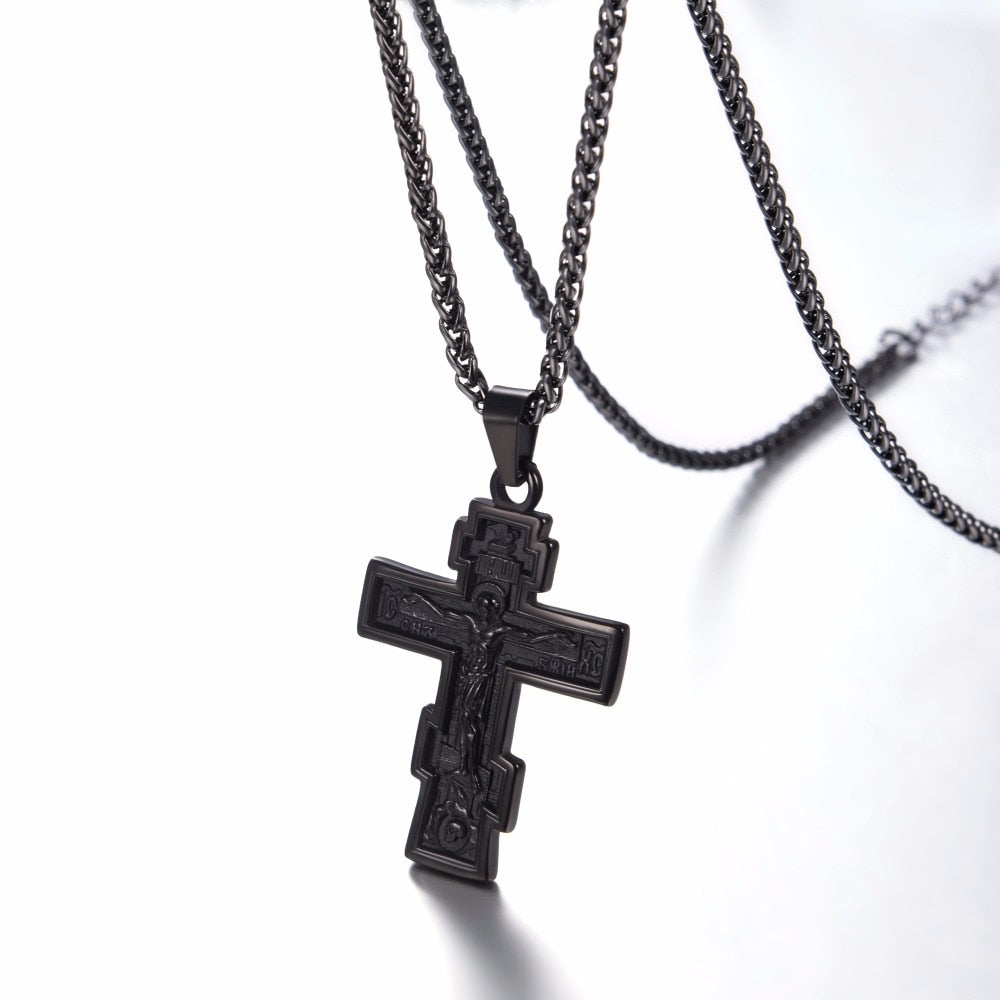 Crucifix Pendant Necklace