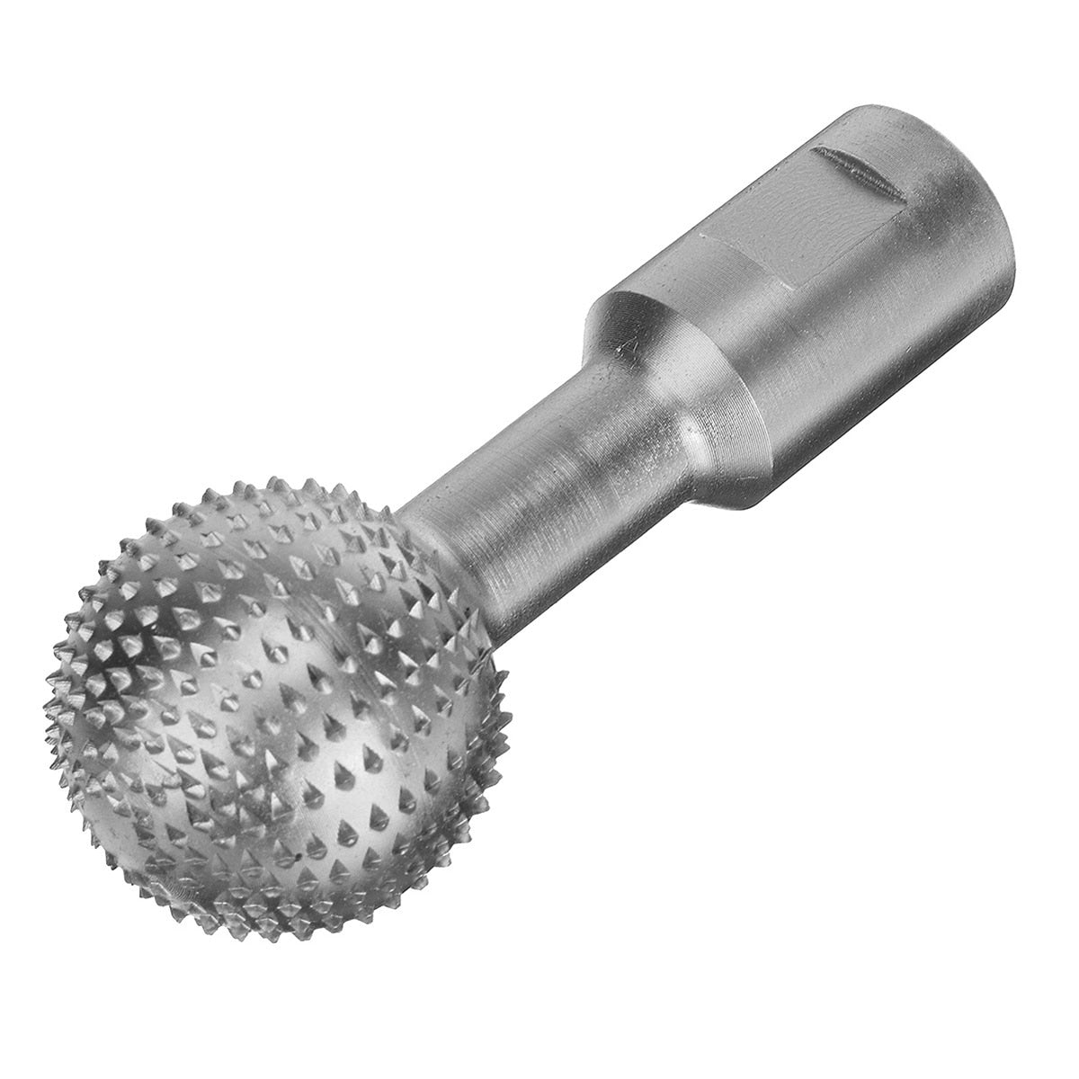 Spherical rotating burr