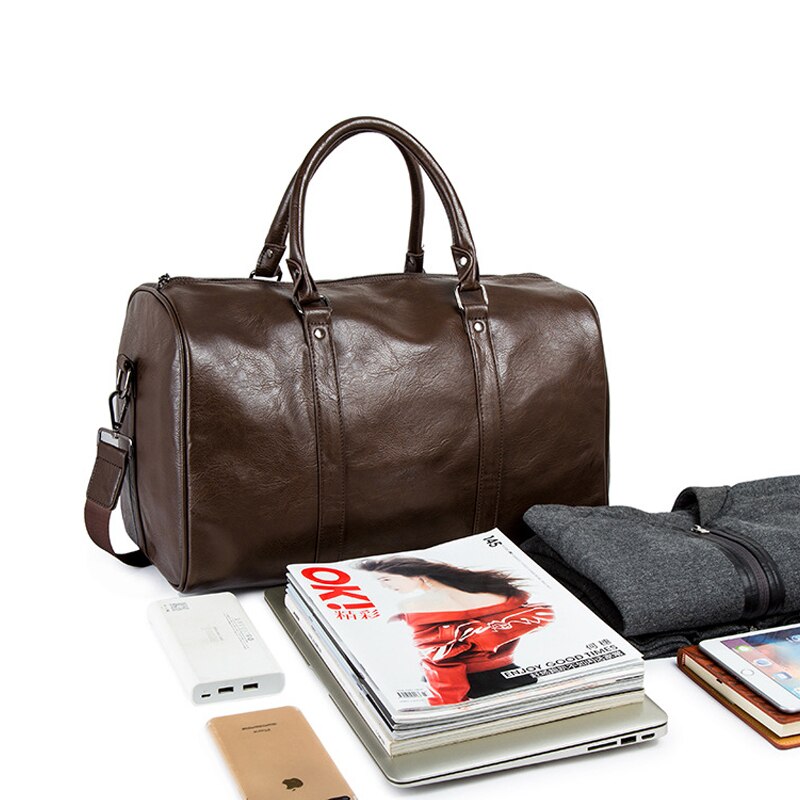 Leather Men's Duffel Bag