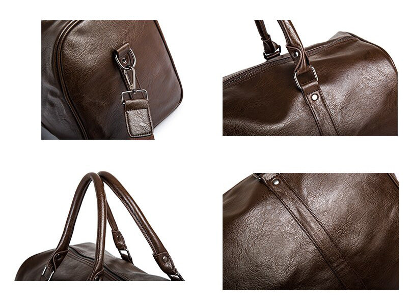 Leather Men's Duffel Bag