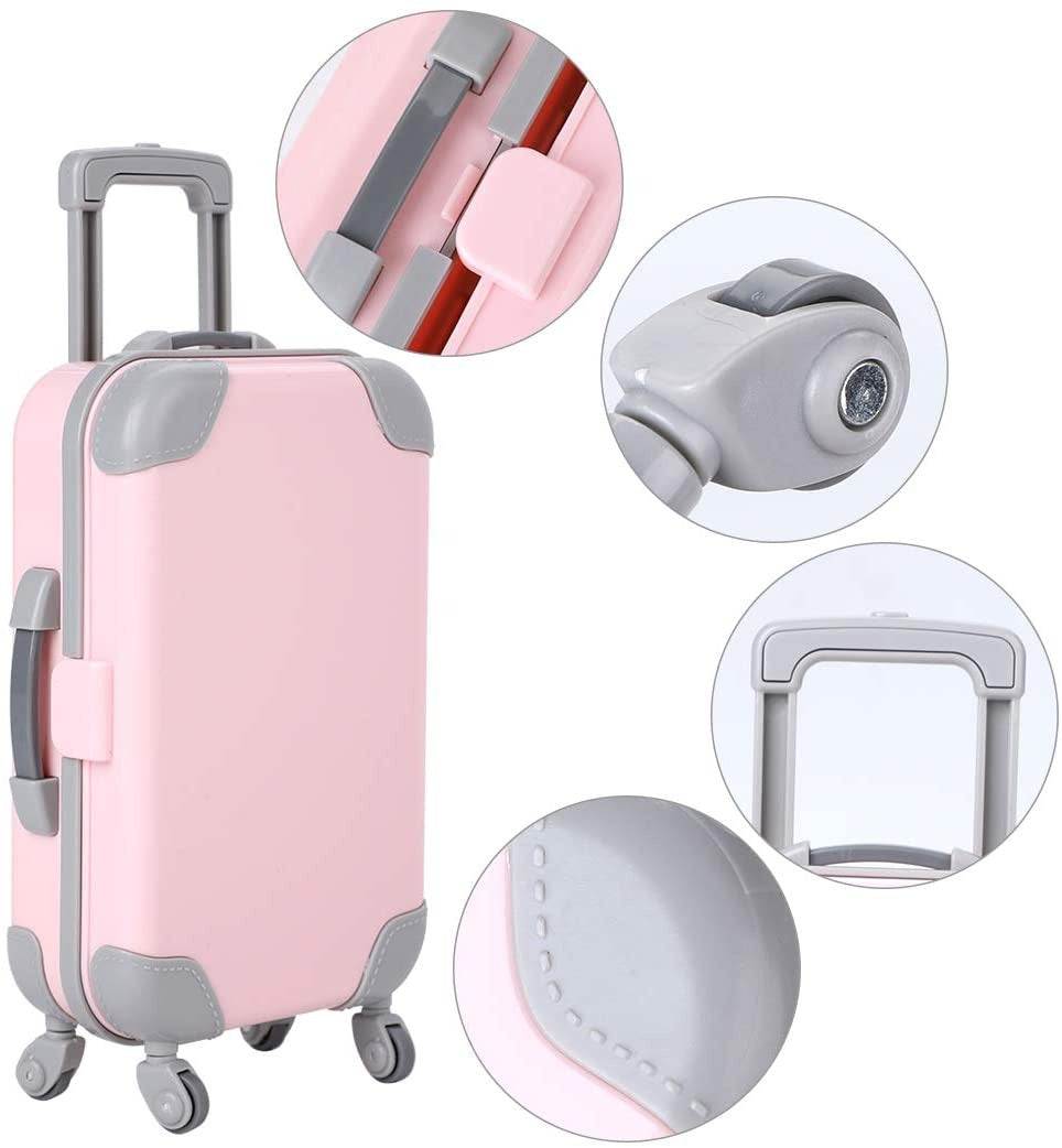 Doll travel suitcase