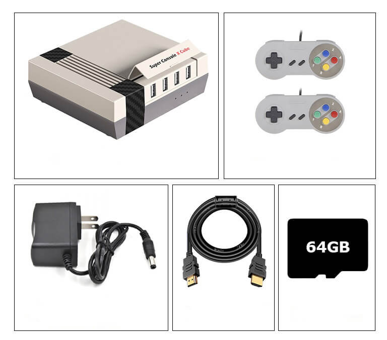 Classic Retro Game Console