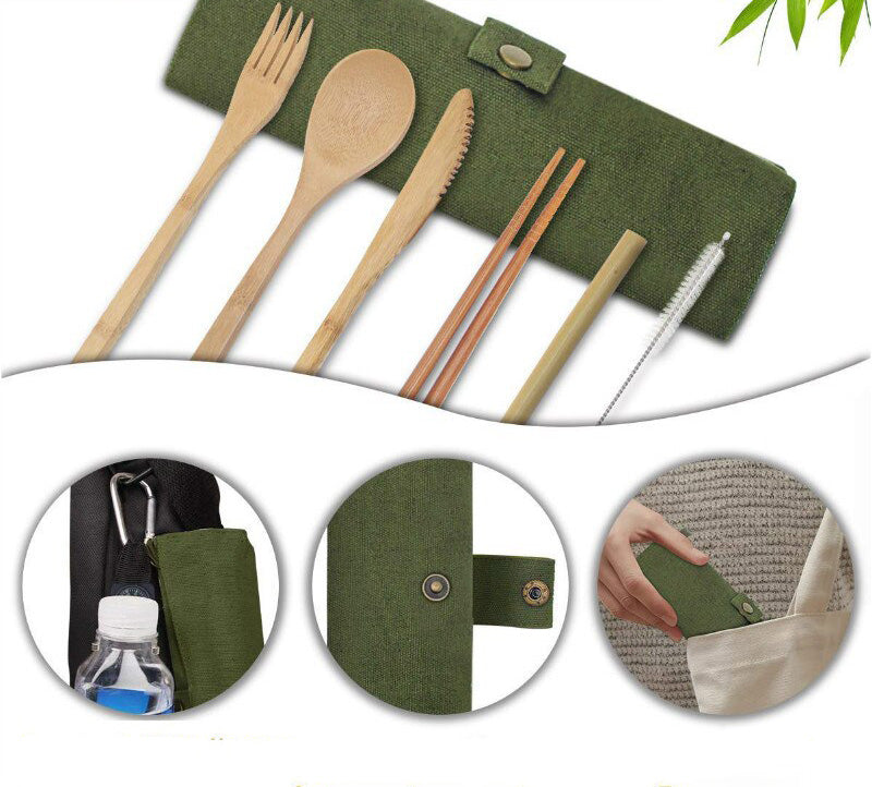 Bamboo Cutlery Set