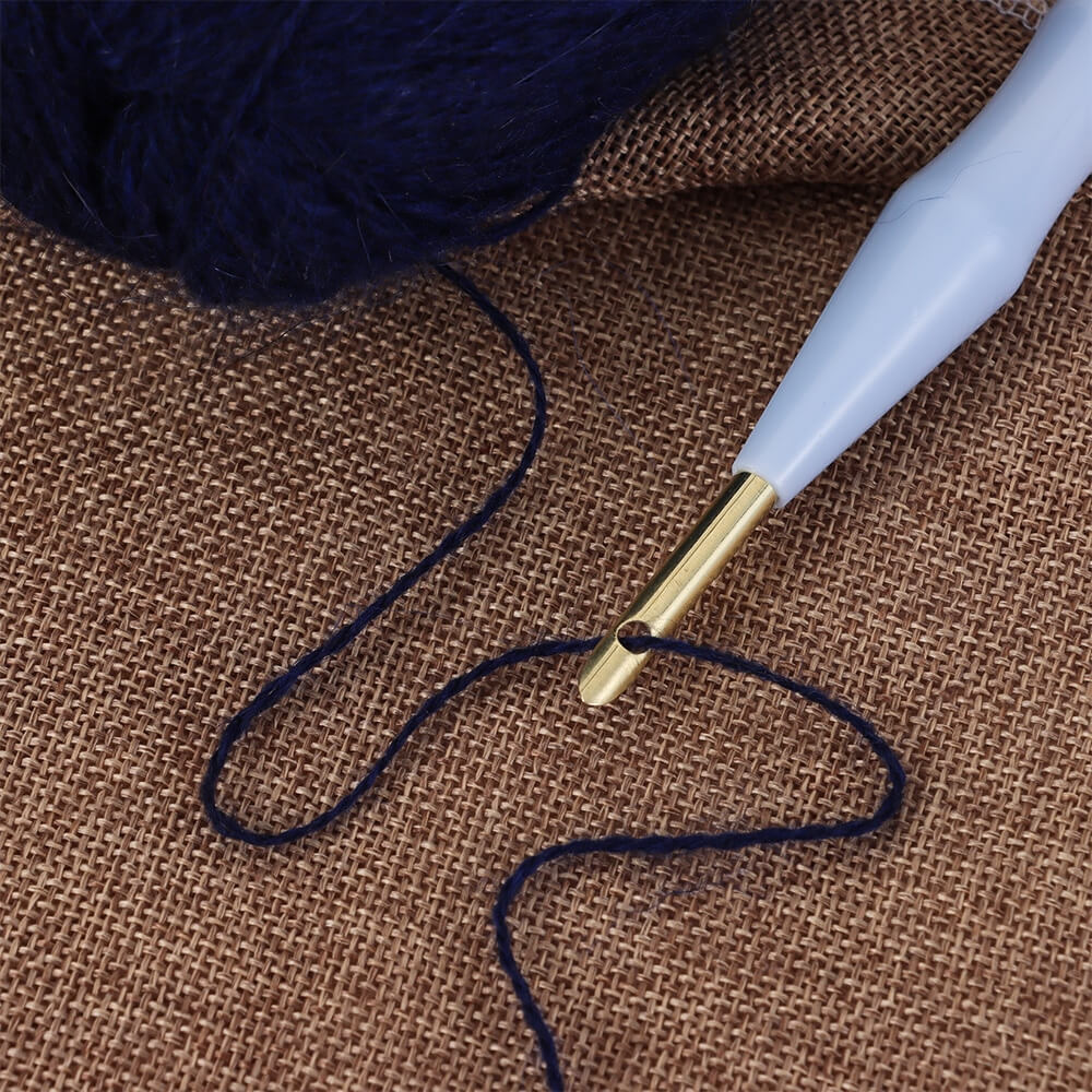 Broderi med punch needle