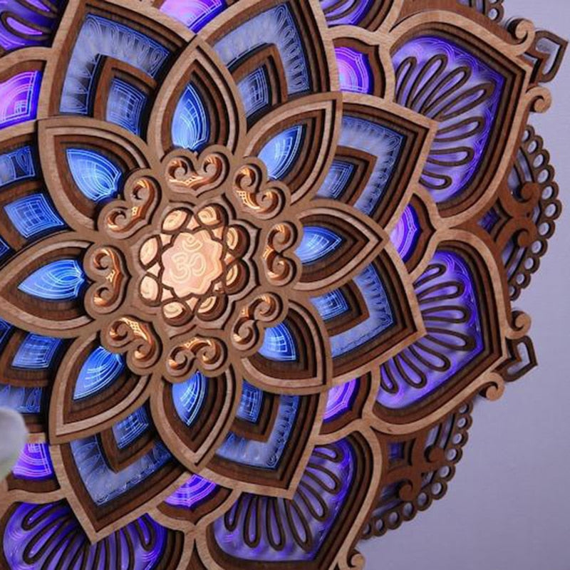 Mandala Yoga Lamps