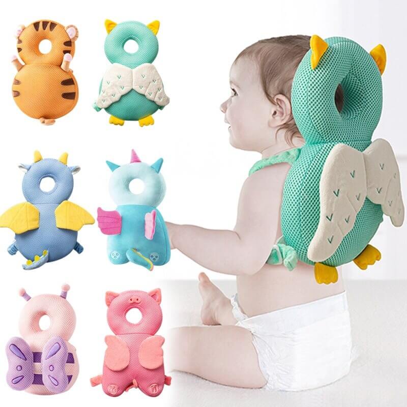 Ryggsekk babyhodebeskytter