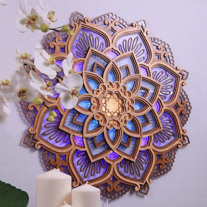 Mandala Yoga Lamps