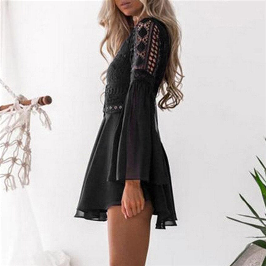 Boho Chic Lace Dress
