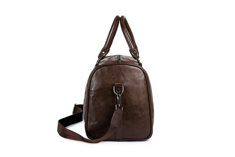 Leather Men's Duffel Bag