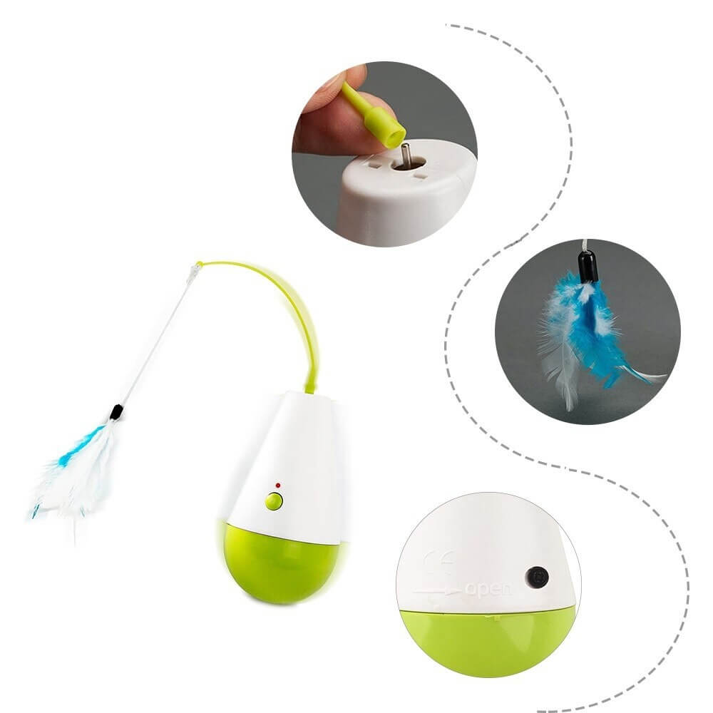 Electric Feather Rod Cat Toy