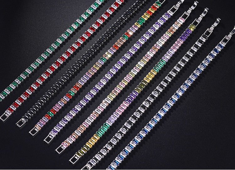 Armbånd i cubic zirkonia