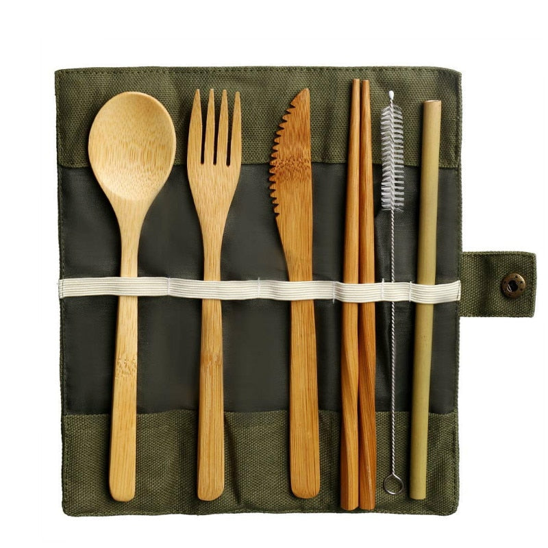 Bamboo Cutlery Set