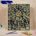 Green tree paint by numbers kit