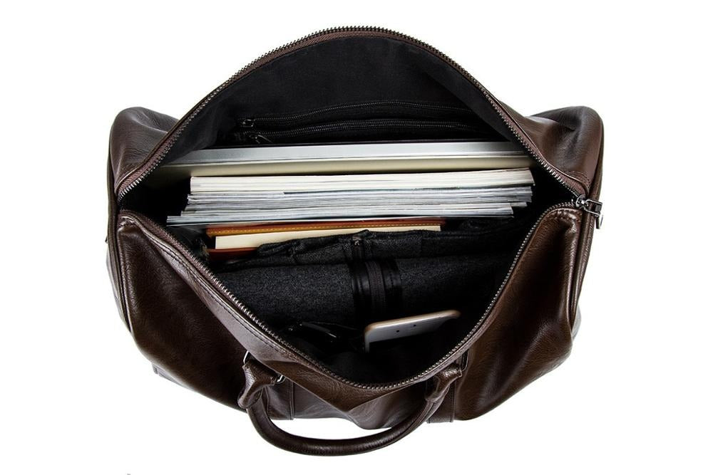 Leather Men's Duffel Bag