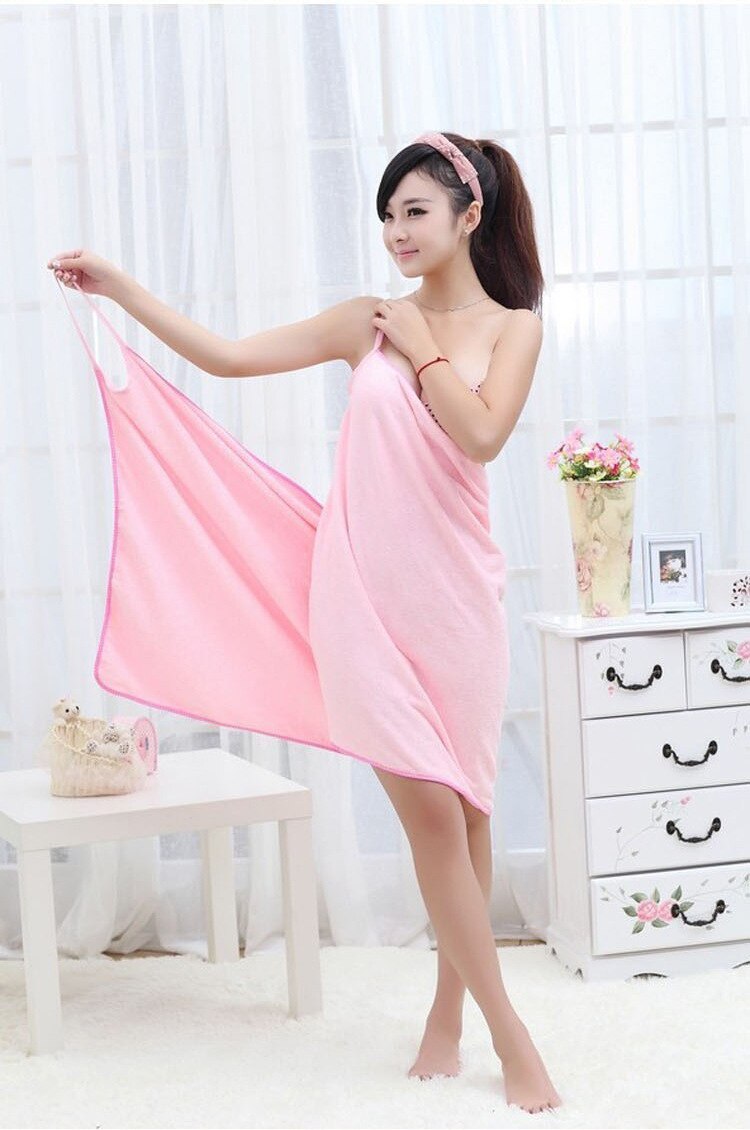 Towel Wrap Dress