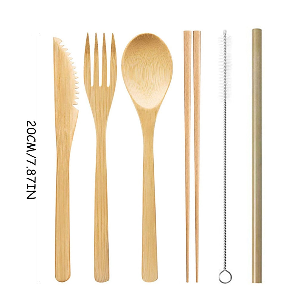 Bamboo Cutlery Set