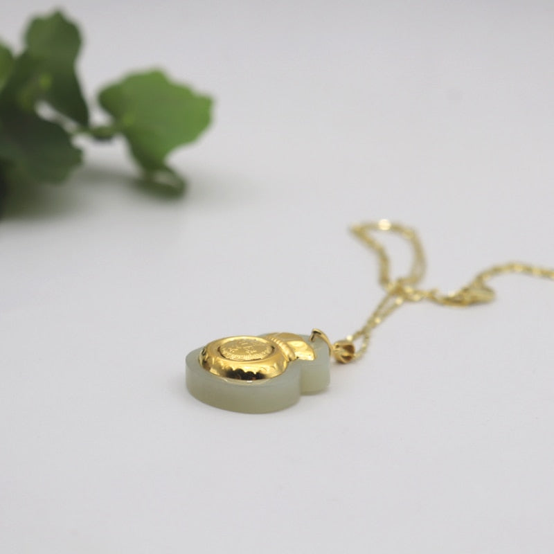 Jade Money Bag Pendant