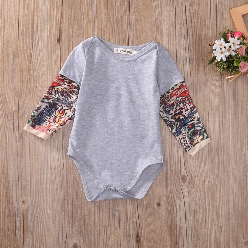 Baby Tattoo Romper