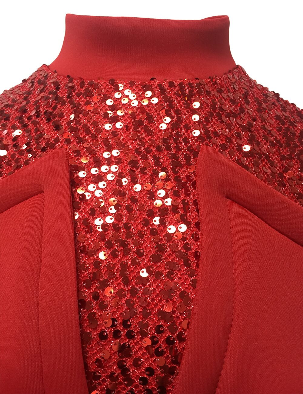 Midi Bodycon Dress with Sequins