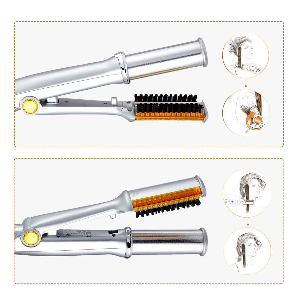 2 in 1 hair styling tool