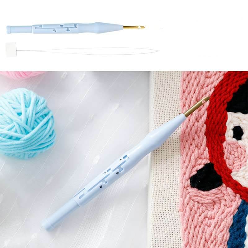 Broderi med punch needle