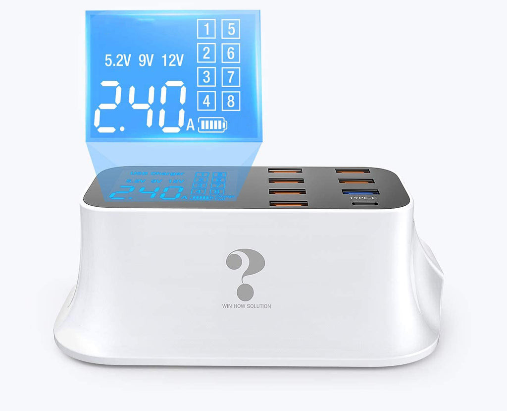 8-Port Charging Station