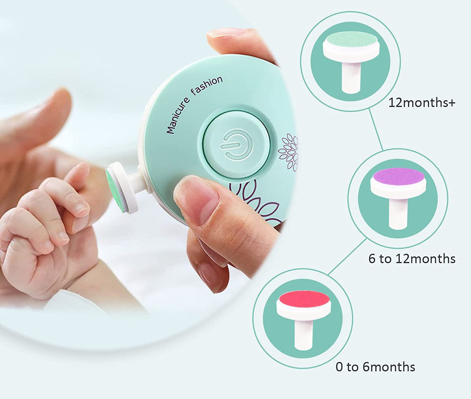 Baby electric nail trimmer
