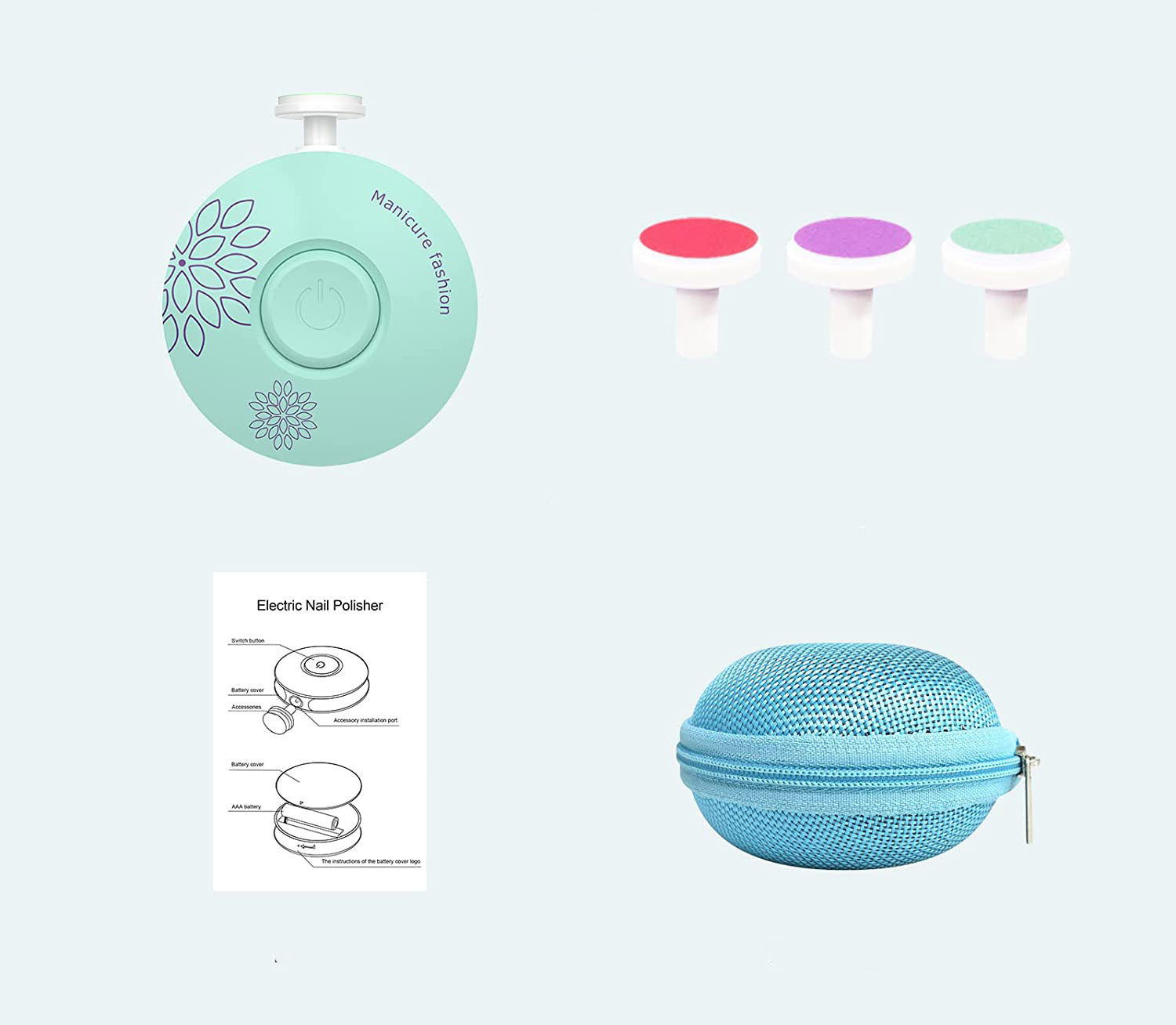Baby electric nail trimmer