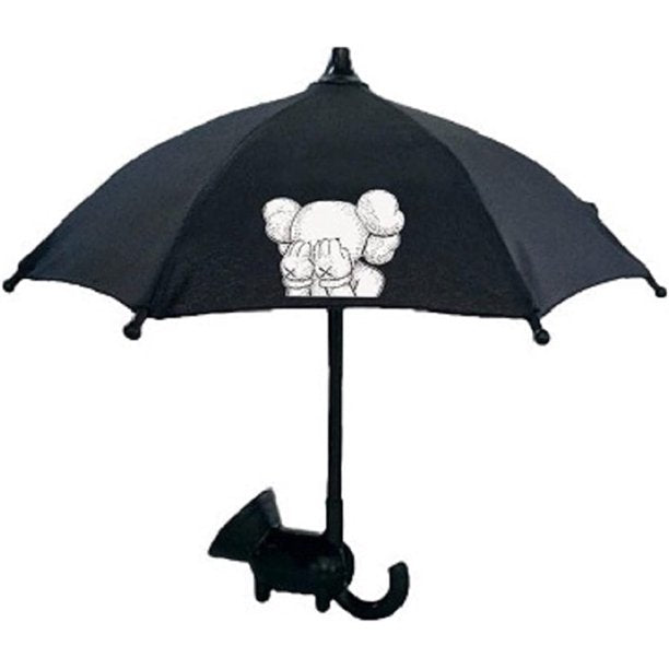 Mini umbrella mobile phone stand