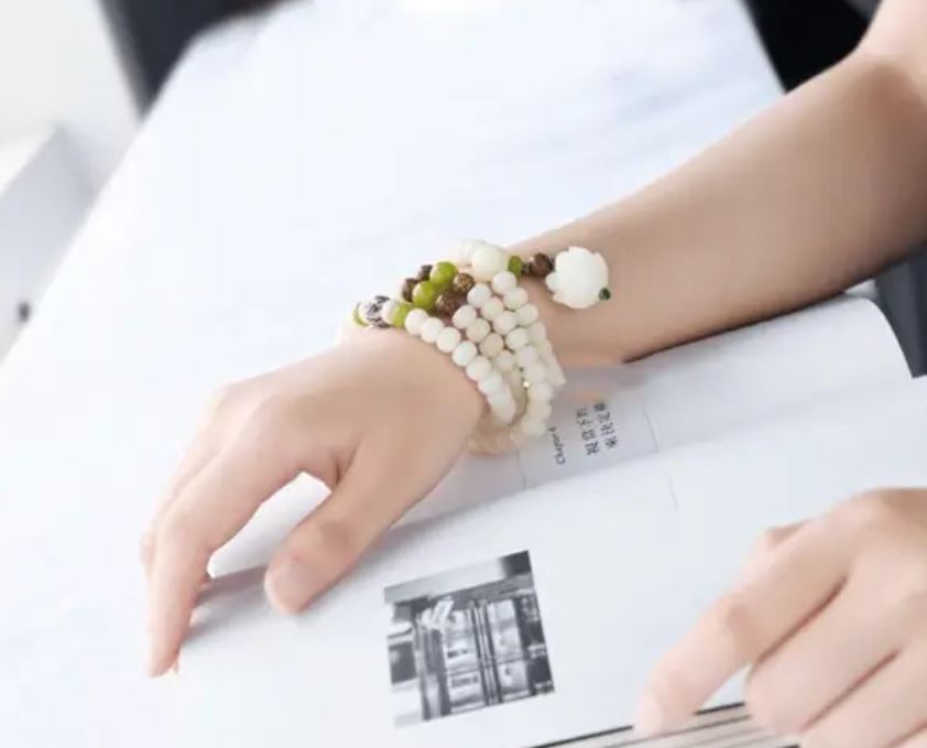 Bodhi Lotus Flower Beaded Bracelet