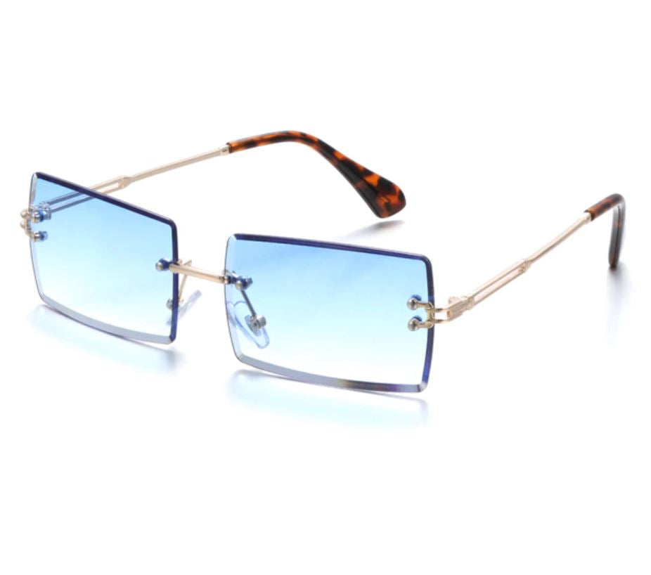 Urban Rimless Rectangular Sunglasses
