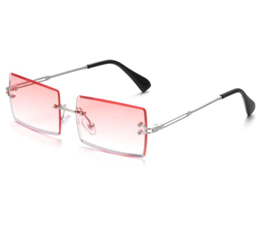 Urban Rimless Rectangular Sunglasses