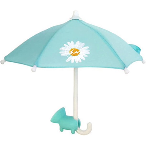 Mini umbrella mobile phone stand