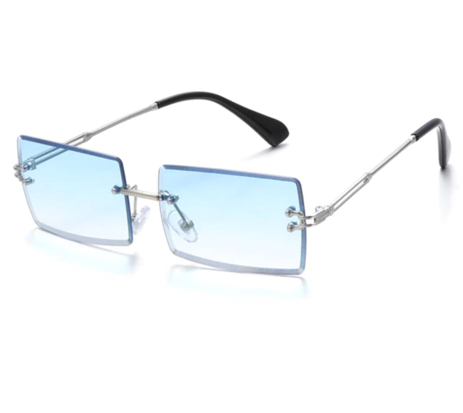Urban Rimless Rectangular Sunglasses